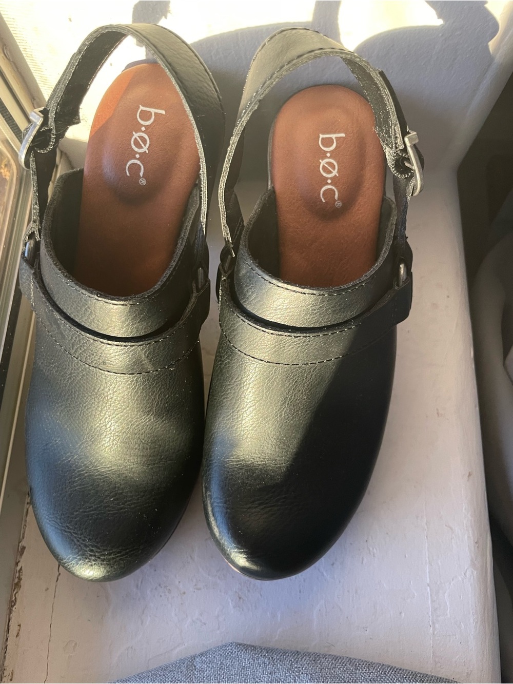 B.O.C by BORN Cecila Platform Clog Heels - Picture 2 of 4